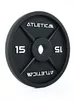 ATLETICA Iron Plates | 2 x 15kg | Paar | Gusseisen Produktbild-Vorschau 3