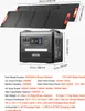 VEVOR Tragbare Powerstation, 2400-W-Solargenerator mit 2 Produktbild-Vorschau 7