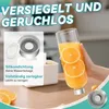 JOIEYOU Glasflasche mit Edelstahl Deckel 1000ml Produktbild-Vorschau 3