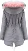 ASKSA Damen Winterparka Lang Wintermantel mit Kapuze Produktbild-Vorschau 5