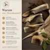 Grzebień z rogu, wykonany ręcznie, antystatyczny i Podgląd zdjęcia produktu 3