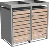 PPbin | Mülltonnenbox, Mülltonnenverkleidung - 2 x 240 Produktbild-Vorschau 6