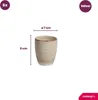 Cookinglife Koffiekopjes - Delice Grijs 180 ml - 6 stuks Productafbeelding-voorbeeld 6