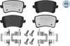 MEYLE 025 246 0617-1/PD Bremsbeläge Hinten für AUDI A4 Produktbild-Vorschau 3