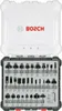 Bosch 30-częściowy mieszany zestaw frezów z chwytem 6 mm Podgląd zdjęcia produktu 1