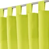 A close-up view of several green curtains hanging from a rod. Anteprima dell’immagine prodotto