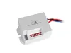 A white electronic device with wires and a red switch panel, isolated on a white background. Produktbild-Vorschau