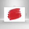 Bilder auf glas - Einteilig - Rot Farben Stück - 70x50cm - Produktbild-Vorschau 3
