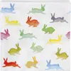 Papierové servítky 33 x 33 cm, 3-vrstvové, s farebným Náhľad obrázku produktu 2