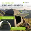 JUSKYS® Luftzelt EasyFlow L - aufblasbares Camping Zelt, Produktbild-Vorschau 7