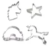 EinhornLiebe - Keks Ausstecher 4er Set - Einhorn, Stern, Produktbild-Vorschau 1