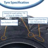 27x11.00R14 ATV Tyre 275/60R14 OBOR Vulture 6ply E-Marked Voir les images du produit 6
