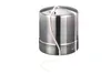 A stainless steel cord box with a white string hanging from it. Produktbild-Vorschau