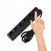 Steckdosenleiste 5-fach mit Schalter – 5m Kabel – Schwarz – Produktbild-Vorschau 6