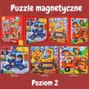 Habarri | Magnetpuzzles - Baufahrzeuge - Motiv Feuerwehr - Produktbild-Vorschau 6