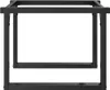 A black metal frame for a coffee table, presented against a white background. Náhľad obrázku produktu