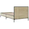 vidaXL Struttura letto rovere Sonoma 100x200 cm in legno e Anteprima dell’immagine prodotto 6