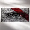 Wandbild Leinwand Bilder mit Uhr 60x30 Wand Kunst Bild Produktbild-Vorschau 2