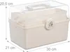 Relaxdays Apothekenbox, 7 Fächer, Erste Hilfe Kasten Produktbild-Vorschau 4