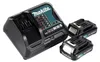 Kit di alimentazione Makita 12V con 2 batterie BL1021B da Anteprima dell’immagine prodotto 2