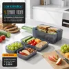 Arendo Lunchbox 1,2 l mit Kühlakku im Deckel, Brotdose mit Produktbild-Vorschau 4