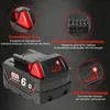 Batterie de remplacement Milwaukee M18 18 V 6,0 Ah Li-Ion, Voir les images du produit 3