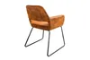 Design Stuhl MUSTANG antik braun Microfaser mit Armlehne Produktbild-Vorschau 8