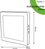 LUMILED LED Aufbauleuchte Spot 18W 4000K Neutralweiß 1980lm Produktbild-Vorschau 7
