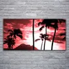 Acrylglasbilder 120x60 Wandbild Druck Gebirge Palmen Natur Produktbild-Vorschau 2