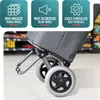 VOUNOT® Aluminium Einkaufstrolley Treppensteiger, Trolly Produktbild-Vorschau 6