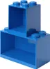 Room Copenhagen R.C. LEGO Brick Shelf 4+8 Set blue 41171731 Produktbild-Vorschau 1