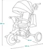 Lionelo Tris Plus triciclo balance bike fino a 25 kg Anteprima dell’immagine prodotto 29
