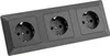 Set MILOS 3 prese di corrente + telaio a 3 poli 250V~/ 16A, Anteprima dell’immagine prodotto 8