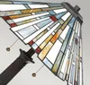 Tiffany Maybeck Bronze Stahl Valiant Schreibtischlampe 2 Produktbild-Vorschau 9
