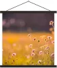 MuchoWow® Textilposter Blumen - Hell - Rosa 120x120 cm mit Produktbild-Vorschau 1