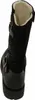 A single black boot is shown from a top-down perspective against a white background. Voir les images du produit