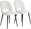 Esszimmerstühle 2er Set,Schminktisch Stuhl Wohnzimmerstuhl Produktbild-Vorschau 3