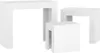 Maison Exclusive - Tables gigognes 3 pièces, blanc, Voir les images du produit 6