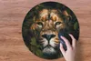 MuchoWow® Mauspad Mousepad Pflanzen - Löwe - Dschungel Produktbild-Vorschau 3