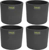 Sparangebot 4 Keramik Blumentöpfe Madeira 15/12 grau Produktbild-Vorschau 1