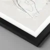 Gerahmtes Poster - Schwarzer Rahmen - Minimalismus Körper Produktbild-Vorschau 2