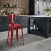 barhocker hocker mit metallrückenlehne und armlehnen im Produktbild-Vorschau 8