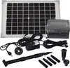Agora-Tec® Solar Springbrunne Teich - Pumpe - Set mit Akku Produktbild-Vorschau 1