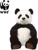 A plush panda toy is shown against a white background, with the WWF logo and text in the upper left corner. Anteprima dell’immagine prodotto