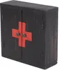 MEDICÍNSKÁ SKŘÍŇKA MEDIC | 35x35x13cm, masivní dřevo | Náhled obrázku produktu 1