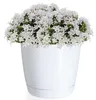 COUBI DUOP155 Blumentopf mit Untersetzer | Weiß Produktbild-Vorschau 5