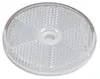 Runder Rückstrahler 60 mm weiß E13 mit Montageloch 6 mm Produktbild-Vorschau 2