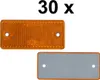 30 x Rückstrahler - Reflektor - schrauben - 90 x 40 mm - Produktbild-Vorschau 2