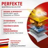 Marketing image showcasing the material quality of a product with text descriptions and a layered diagram illustrating its features. Náhľad obrázku produktu