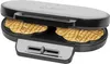 Clatronic WA 3745 Waffeleisen, Edelstahlgehäuse, 1200 Watt, Produktbild-Vorschau 2
